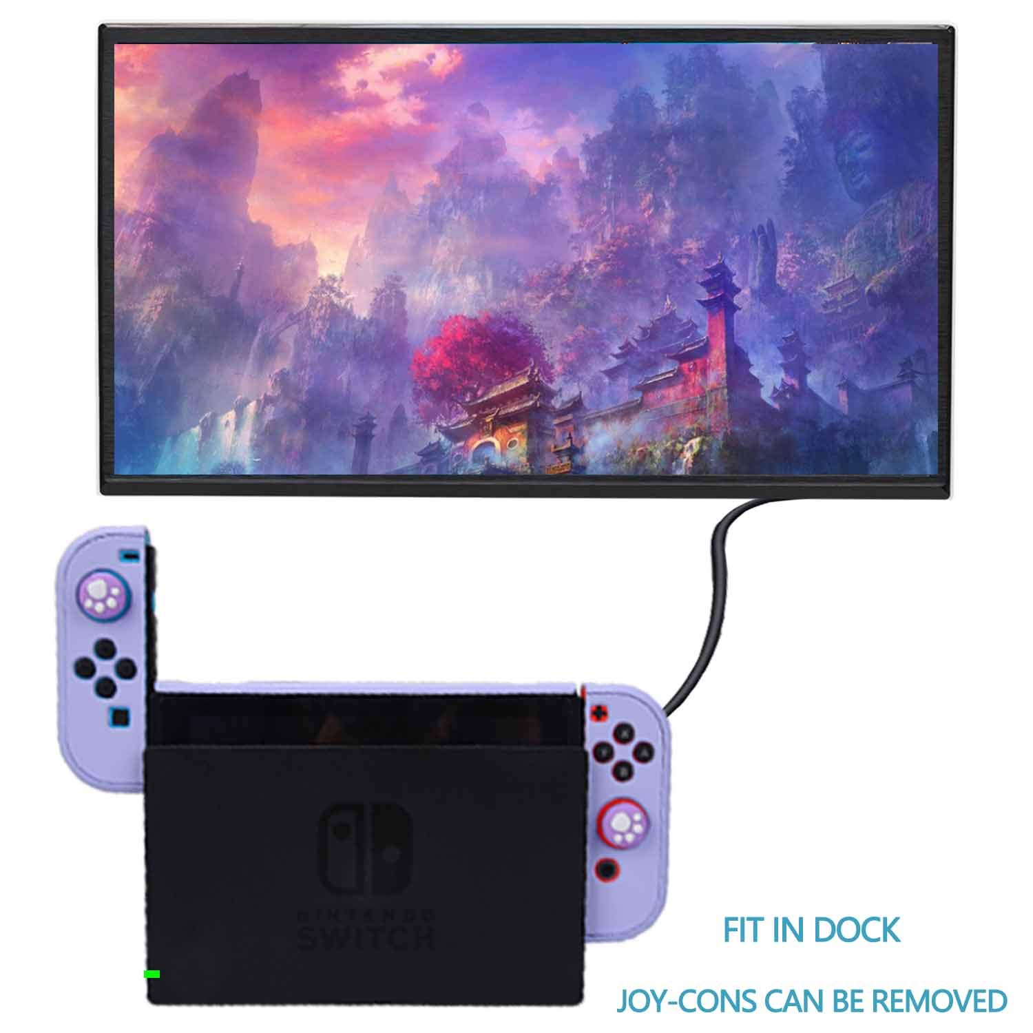 Amazon.com: Dockable Case for Nintendo Switch - COMCOOL 3 in 1